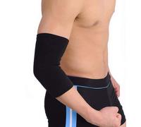 Coudière de maintien et protection - Attelle protège coude de compression contention élastique maintien - Blessures et douleurs mal au coude : tendinite entorse luxation coup - Sport, travail et loisirs - Taille unique M - Hommes et femmes - Neuf