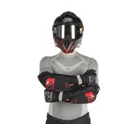 Coudières Acerbis X Soft Noir/Rouge Noir,Rouge