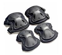 Coudières et genouillères pour adultes, sangles élastiques réglables, genouillères de chasse, résistantes à l'usure, absorption des chocs, équipement de protection pour le patinage, protège-coude