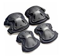 Coudières et genouillères pour Adultes, Sangles élastiques réglables, genouillères de Chasse, résistantes à l'usure, Absorption des Chocs, équipement de Protection pour Le Patinage, Coussinets