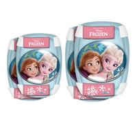 Coudières & Genouillères - DISNEY - La Reine des Neiges - Taille unique avec des sangles élastiques et systèmeà scratch - Bleu