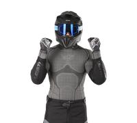 Coudières Leatt 3DF 5.0 Noires XL Noir