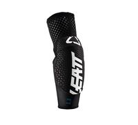 Coudières Moto LEATT 3DF 5.0 Noir Blanc Certification CE