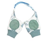 Coudières pour chien, manchon de protection des articulations de la jambe avant pour chien, genouillère pour chiens de taille moyenne et grande (bleu, taille L)