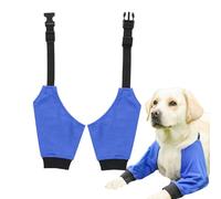 Coudières pour Chien - Patte - 1 Paire de Manchettes de récupération - Coussinets de Protection résistants pour Les articulations - Matériau Respirant pour Chiens - Bandage Confortable avec