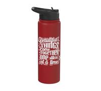 Coudre de belles choses ensemble avec un point Stainless Steel Insulated Water Bottle