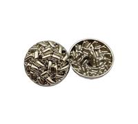 Coudre Des Boutons Bouton rond en métal doré, argenté et noir, 18/20/23/25 mm, for vêtements, couture, manteau, accessoires de bricolage(Tease Gold,23mm)