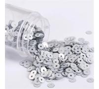 coudre des paillettes, Lot de 1000 pièces 5mm diamètre, mat, rond, givré, en acier inoxydable, for décoration mariage, artisanat, vêtements for femmes, accessoires couture(Matte Silver)