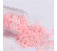 coudre des paillettes, Lot de 1000 pièces 5mm diamètre, mat, rond, givré, en acier inoxydable, for décoration mariage, artisanat, vêtements for femmes, accessoires couture(Matte Dark Pink)