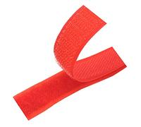 Coudre la bande auto-agrippante, Bande de fixation auto-adhésive 25 mm, en nylon, for la couture et le tissage(Red,25mm x 10 Yards)