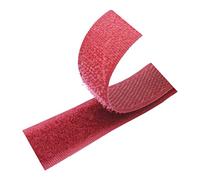 Coudre la bande auto-agrippante, Bande de fixation auto-adhésive 25 mm, en nylon, for la couture et le tissage(Dark Red,25mm x 10 Yards)