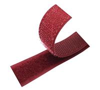 Coudre la bande auto-agrippante, Bande de fixation auto-adhésive 25 mm, en nylon, for la couture et le tissage(Maroon,25mm x 25 Yards)