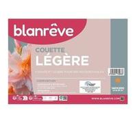 Couette - 140 x 200 cm - BLANREVE - Légere - 83g/m² - Motifs imprimés Blanc G