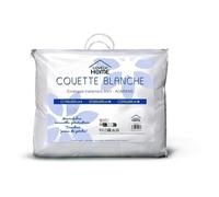 Couette 140 x 200 cm - LOVELY HOME - Légère - 280 g/m² - Anti-acariens - 1 personne - Blanc
