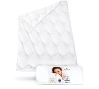 Couette 220x240cm Verda | 100% Pet recyclé | Couverture 4 Saisons Durable | Couette Parfaite pour l‘Hiver | Thermorégulation & Idéal pour Les Personnes allergiques | Duvet 240 x 220