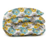 Couette 240x220 cm légère imprimée Kimono Colas Normand - 200g/m², microfibre, fabrication française, Oeko-Tex