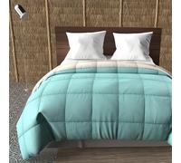 Couette 240x260 Cm Bicolore Celadon Lin
