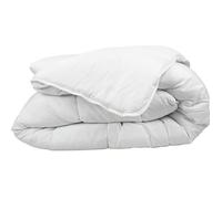 Couette anti acariens - DECORATIE - 220x240 cm - Chaude - Polyester - Blanc