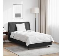 Couette avec oreiller Blanc Microfibre Literie d'hiver Maison douce vidaXL vidaX