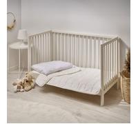 Couette bébé en coton bio issu de l'agriculture biologique - Garnissage 100g/m² - 75x120 cm - BLEU CALIN