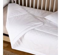 Couette Bébé Enveloppe Coton Bio Blanc 75X120