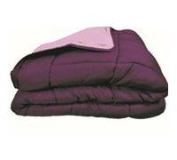 Couette microfibre Montagny double face, chaude - 240 x 220 cm