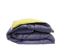 Couette Bicolore Violet/Anis - 240 x 260 - LÉGÈRE - MORTREUX