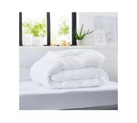 Couette - Blanche - 220x240 cm - Double Face - 100% Polyester - 450 gr/m²