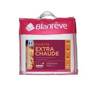 BLANREVE Couette extra chaude en microfibre - 240 x 260 cm - Blanc