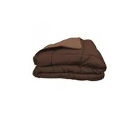 Couette Calgary microfibre 200x200 cm choco et moka