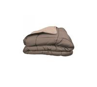 Couette Calgary microfibre 200x200 cm taupe et lin