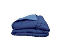 Couette Calgary microfibre 240x260 cm gitane et azur