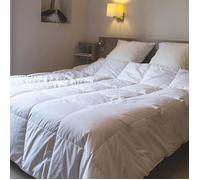 Couette - CASTEX COUETTES NATURELLES - 260x240 cm - 90% duvet neuf - Chaude - Jacquard