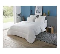 Couette Chaude 400gr/m² - DODO - COUNTRY - 200 x 200 cm - Blanc