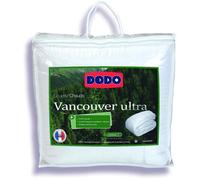 DODO Couette tempérée Vancouver Ultra 220 x 240 cm 300 g/m² Blanc