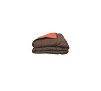 Generique Couette chaude microfibre CALGARY 400 g/m² 220 x 240 cm Chocolat & Corail