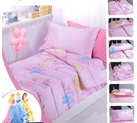 'Couette de lit mis. 155 x 200 Princess Party Rose - caleffi- tant que le lit en manière pratique et veloce-si Lava en lavatrice-non occupe espace nellarmadio