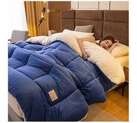 Couette de luxe en coton 13,5 Tog, hypoallergénique, lavable en machine, couette épaisse et chaude, collection pur coton