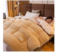 Couette de luxe en coton 13,5 Tog, hypoallergénique, lavable en machine, couette épaisse et chaude, collection pur coton