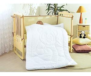 Couette de Qualité 100x135, chaud d'hiver, de Sei Design avec couverture en microfibres - extra doux, respirant et indéformable. Remplissage de haute qualité, fibre creuse siliconée, très douce et lisse. Idéal pour les personnes allergiques.