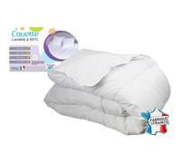 Couette - DECORATIE - Blanc - 220x240 cm - Chaude - Polyester