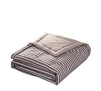Couette d'été fraîche, printemps, automne et hiver, 100 % fibre de polyester de coton, hypoallergénique. (couleur café, 100 x 150 cm, 0,5 kg)