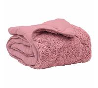 Couette d'hiver rose - 200 x 220 cm - En microfibre polaire - Respirante - Douce - Chaude - Pour chambre à coucher - Lavable - Légère - Confortable