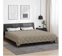 Couette d'hiver - VIDAXL - 200 x 200 cm - Microfibre - Matelassé - Certifiée Oeko-Tex