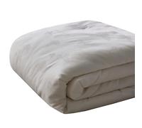 Couette double en soie printemps-automne, empreinte de cœur, tissée en jacquard, sûre et sans danger, absorbante et respirante, idéale pour améliorer la qualité du sommeil.(Gray-White,200*230CM)