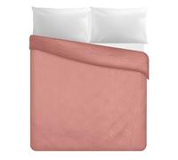 Couette double velours Diva rose rose Textile chambre à coucher
