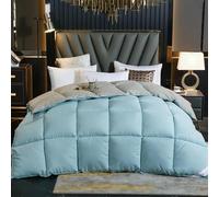 Couette en Duvet De Plumes D’oie, Couette Chaude Toutes Saisons, Couette Moelleuse, Couette en Duvet Moelleux, Couette Ultra-Douce, Couette Légère D’hôtel De Luxe, D, 200x230cm(3kg)