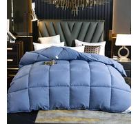 Couette en Duvet De Plumes D’oie, Couette Chaude Toutes Saisons, Couette Moelleuse, Couette en Duvet Moelleux, Couette Ultra-Douce, Couette Légère D’hôtel De Luxe, A, 200x230cm(3.5kg)