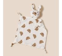 Couette En Mousseline De Coton Pour Bébé,Couverture Douce Pour,Poupées Endormies,Chat Mignon,Jouet De Sommeil Pour Enfants,Serviette De Bavoir,Serviette De Salive - Type Bear Head