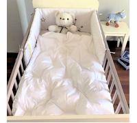 Couette enfant bio - CASTEX COUETTES NATURELLES - 80x120 - 90% duvet de canard français - Blanc